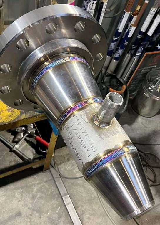 Industrial metalwork